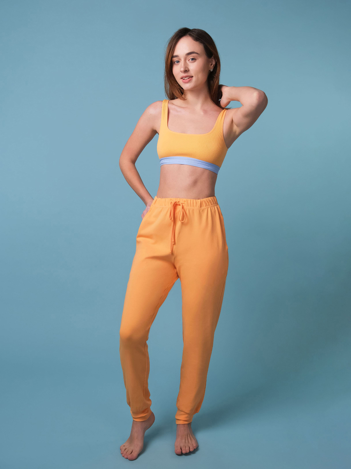 Штани для дому Brabrabra модель HOM2213011_mango Фото