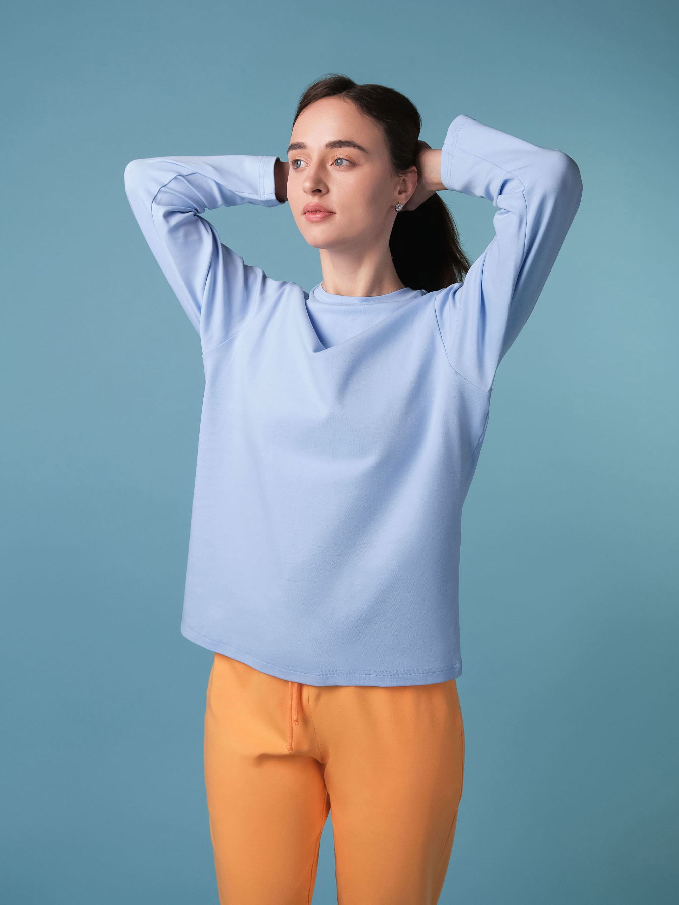 Верх пижамы Brabrabra модель HOM2213042_blue Фото