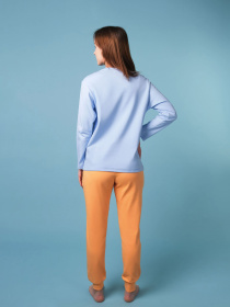 Верх піжами Brabrabra модель HOM2213042_blue Фото