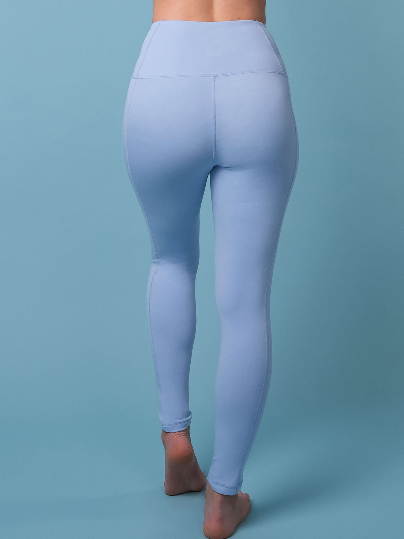 Леггинсы спортивные Brabrabra модель HOM2213050_blue Фото