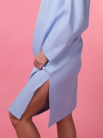 Нічна сорочка Brabrabra модель HOM2213111_blue Фото