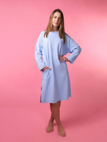 Нічна сорочка Brabrabra модель HOM2213111_blue Нічна сорочка Brabrabra модель HOM2213111_blue Фото