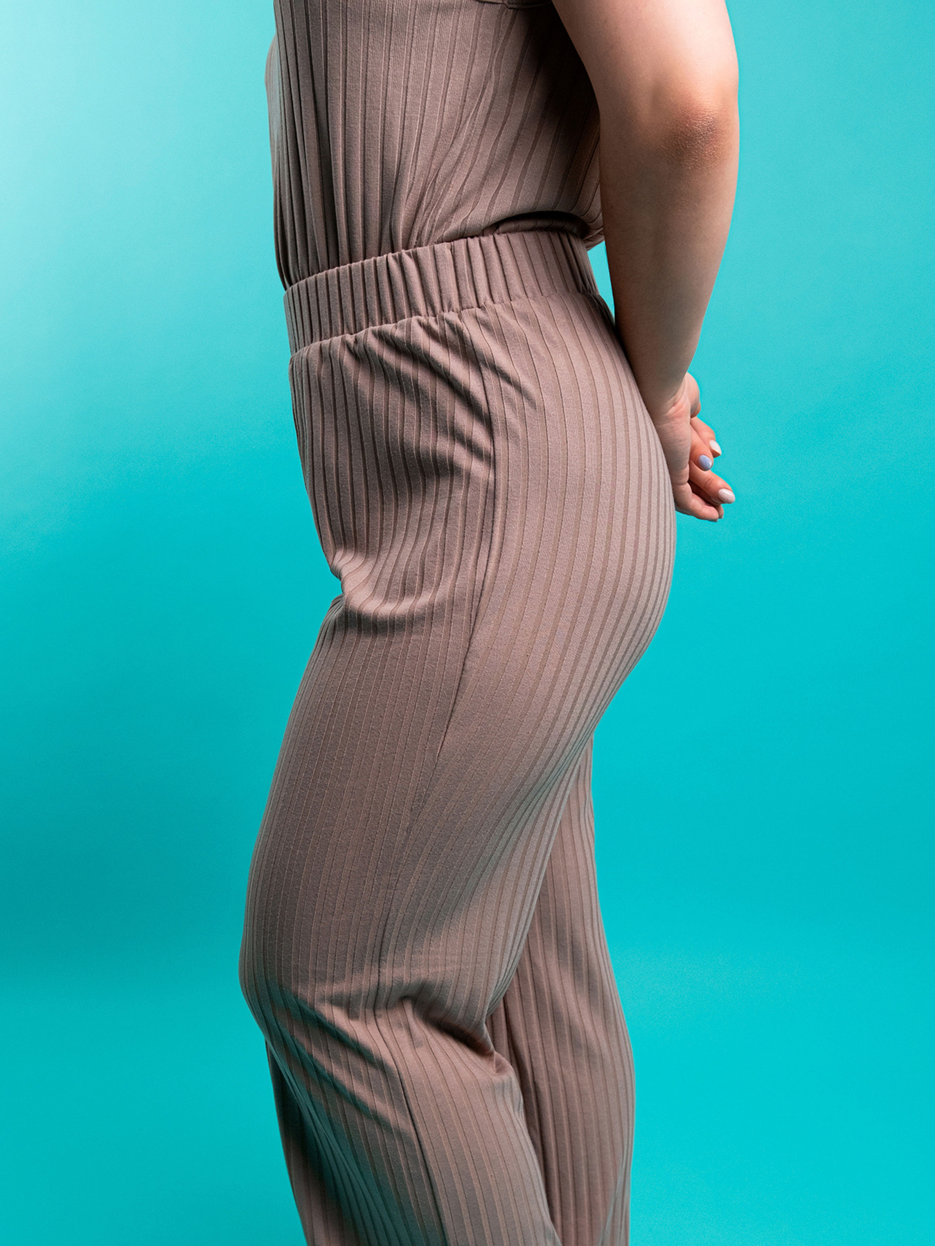 Штаны для дома Brabrabra модель HOM2216010_Mokko Фото