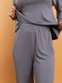 Штаны для дома Brabrabra модель HOM2216010_gray Штаны для дома Brabrabra модель HOM2216010_gray Фото