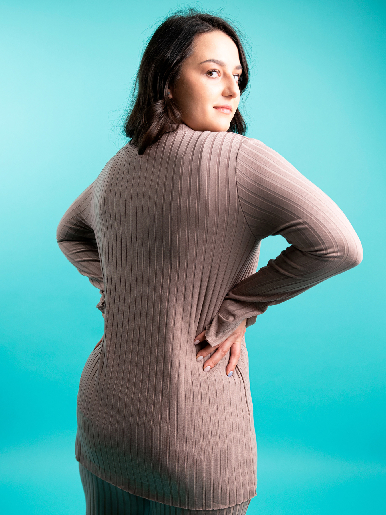 Верх пижамы Brabrabra модель HOM2216069_Mokko Фото