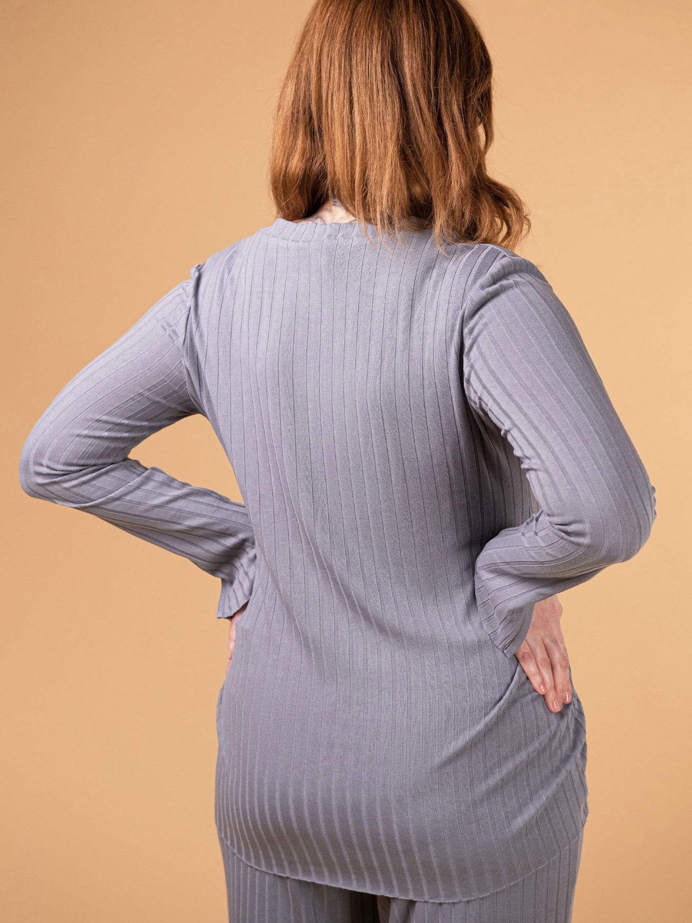 Верх пижамы Brabrabra модель HOM2216069_gray Фото