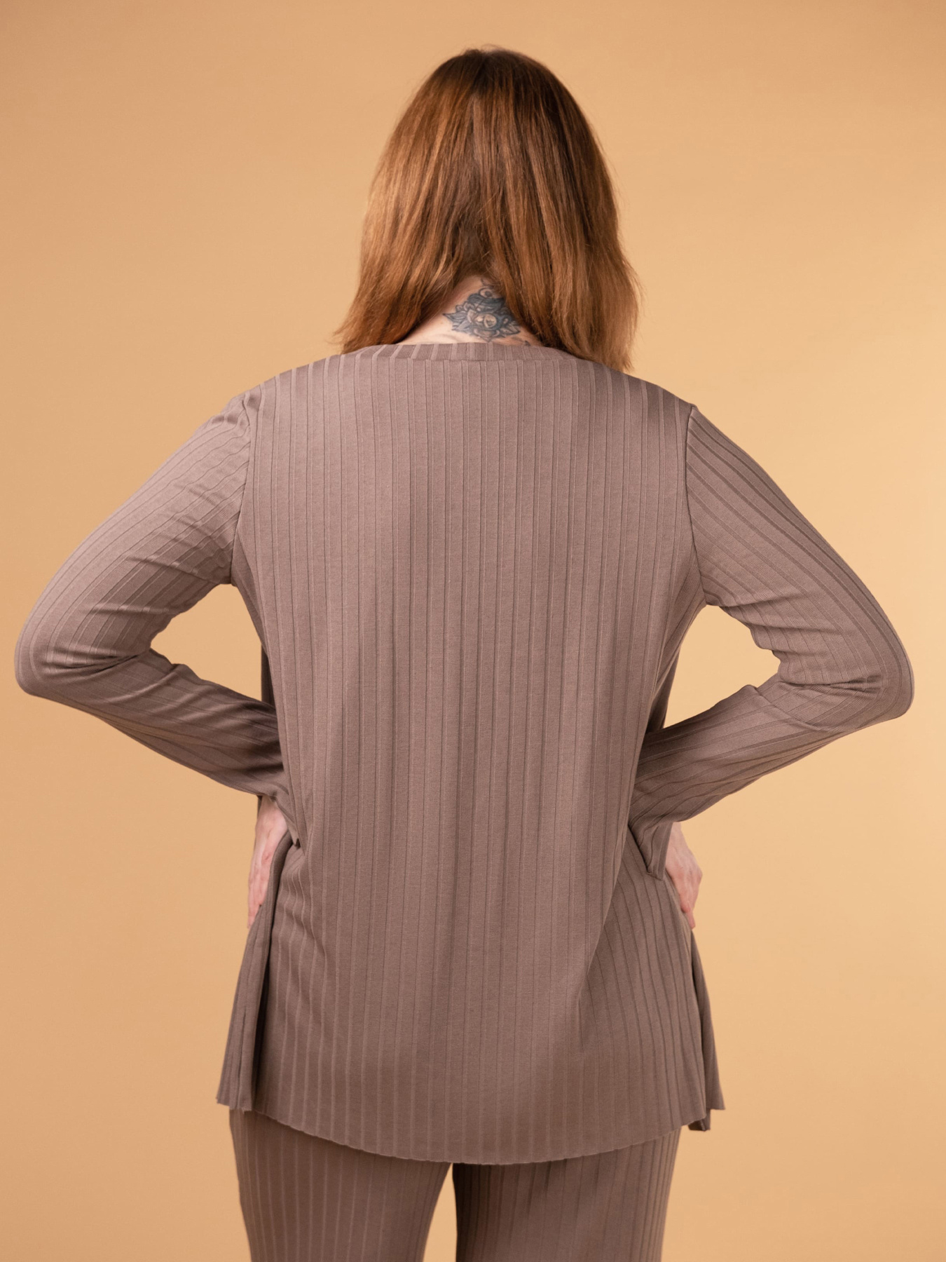 Верх пижамы Brabrabra модель HOM2216069_chocolate Фото