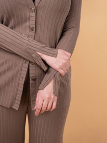 Верх пижамы Brabrabra модель HOM2216069_chocolate Верх пижамы Brabrabra модель HOM2216069_chocolate Фото