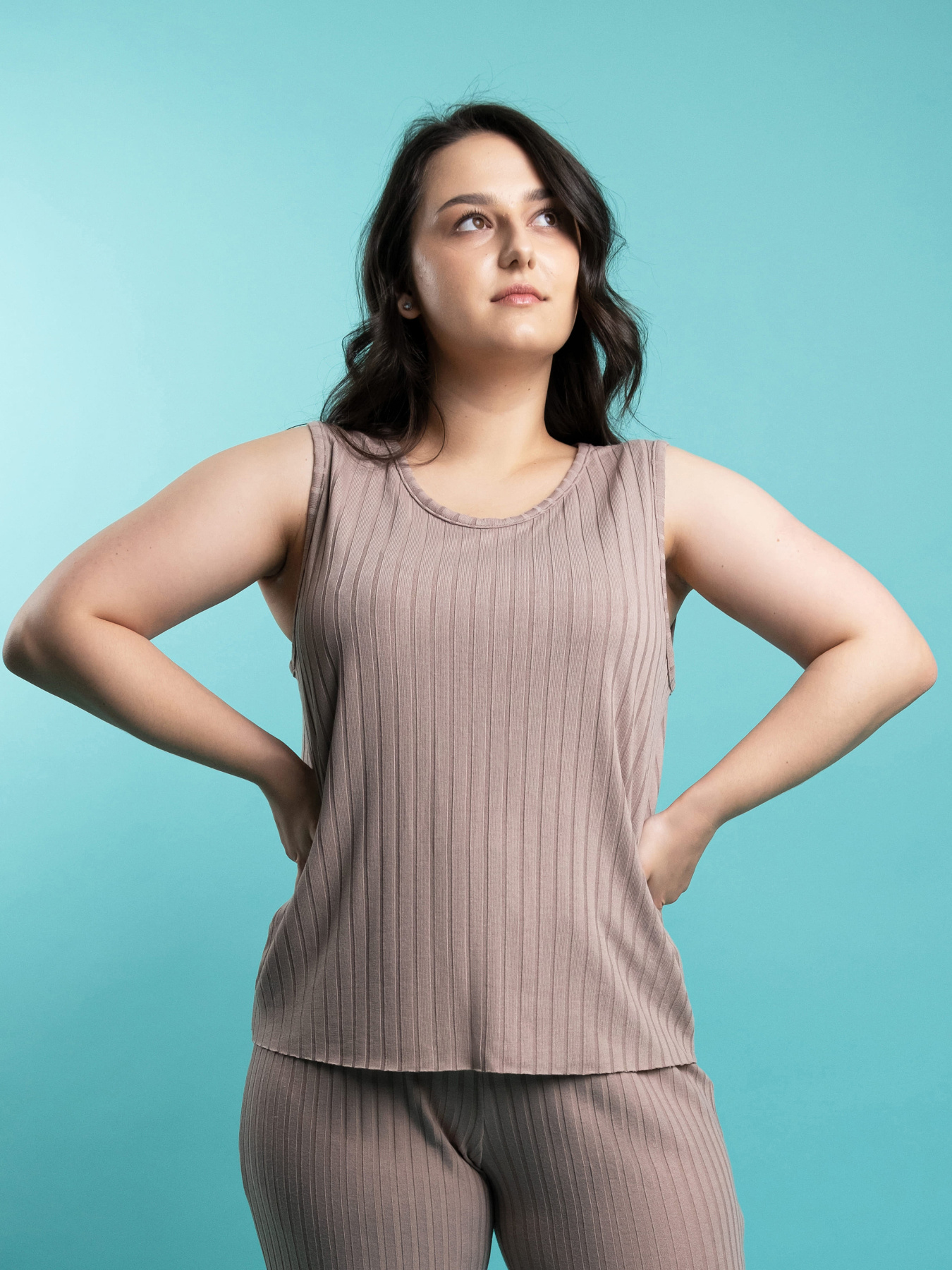 Верх пижамы Brabrabra модель HOM2216070_Mokko Фото