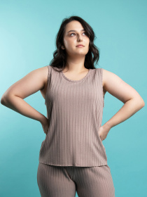 Верх піжами Brabrabra модель HOM2216070_Mokko Фото