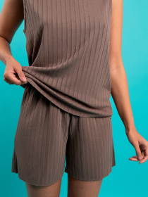 Верх пижамы Brabrabra модель HOM2216070_chocolate Фото