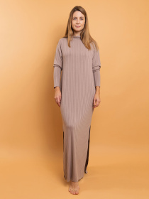 Платье макси Brabrabra модель HOM2216111_Mokko Фото