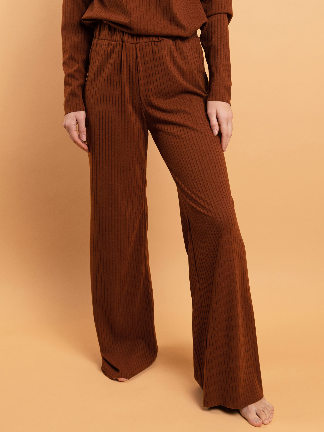 Штаны для дома Brabrabra модель HOM2217010_Walnut Фото