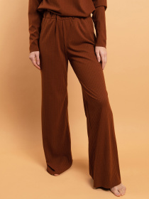 Штаны для дома Brabrabra модель HOM2217010_Walnut Штаны для дома Brabrabra модель HOM2217010_Walnut Фото