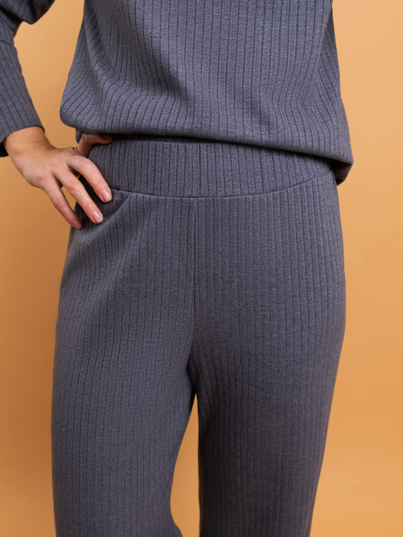 Штаны для дома Brabrabra модель HOM2217010_Gray-melange Фото