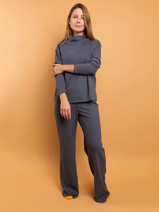 Штани для дому Brabrabra модель HOM2217010_Gray-melange Фото