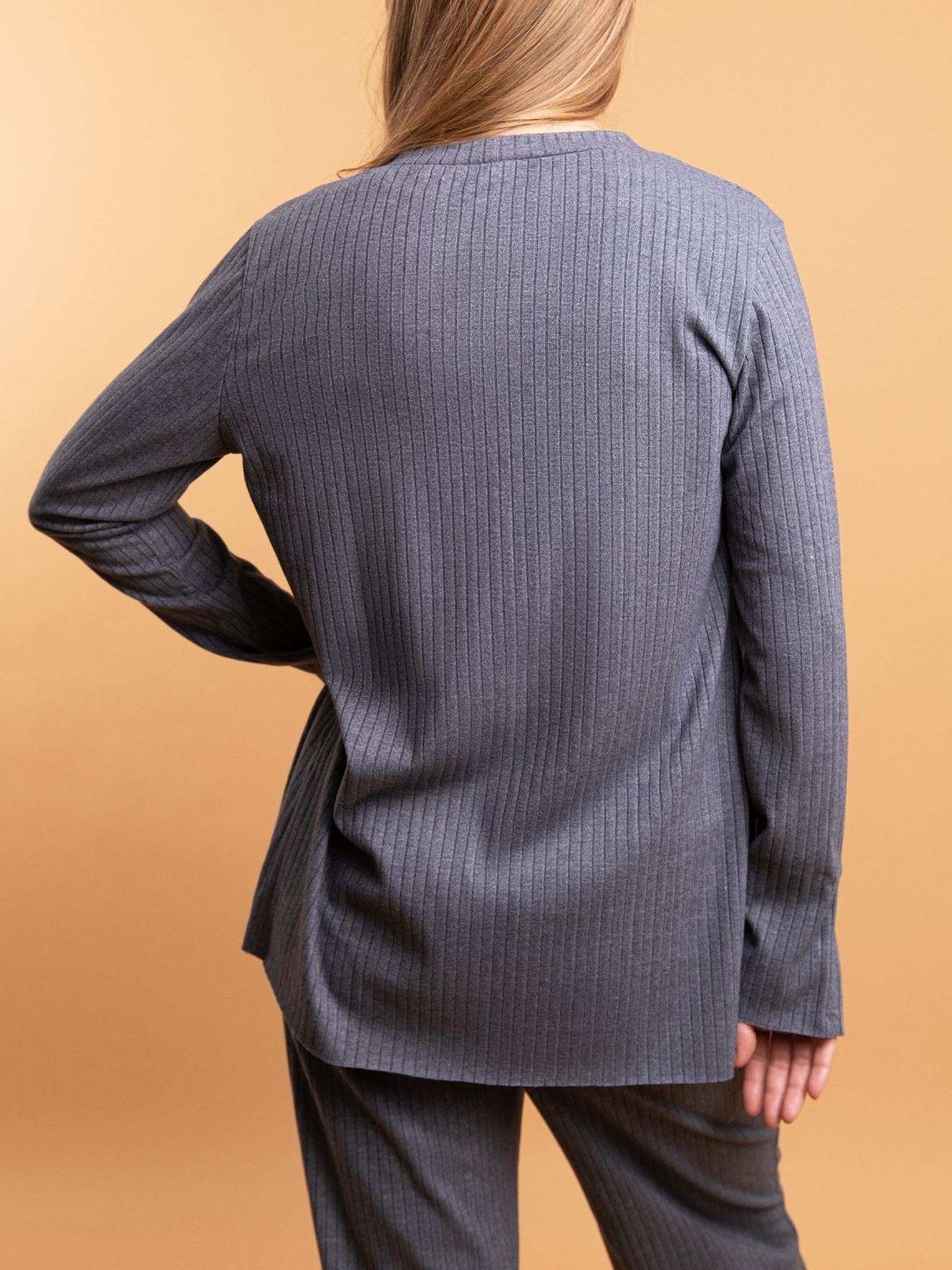 Верх пижамы Brabrabra модель HOM2217069_Gray-melange Фото