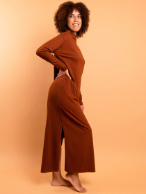 Платье макси Brabrabra модель HOM2217111_Walnut Фото