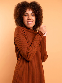 Платье макси Brabrabra модель HOM2217111_Walnut Фото