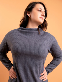 Платье макси Brabrabra модель HOM2217111_Gray-melange Фото