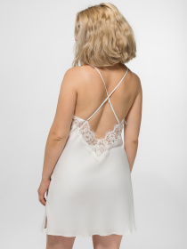 Нічна сорочка Brabrabra модель SLZ23403001_vanilla Фото