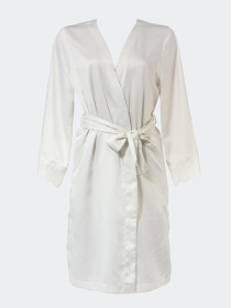 Халат Brabrabra модель SLZ23405001_vanilla Халат Brabrabra модель SLZ23405001_vanilla Фото