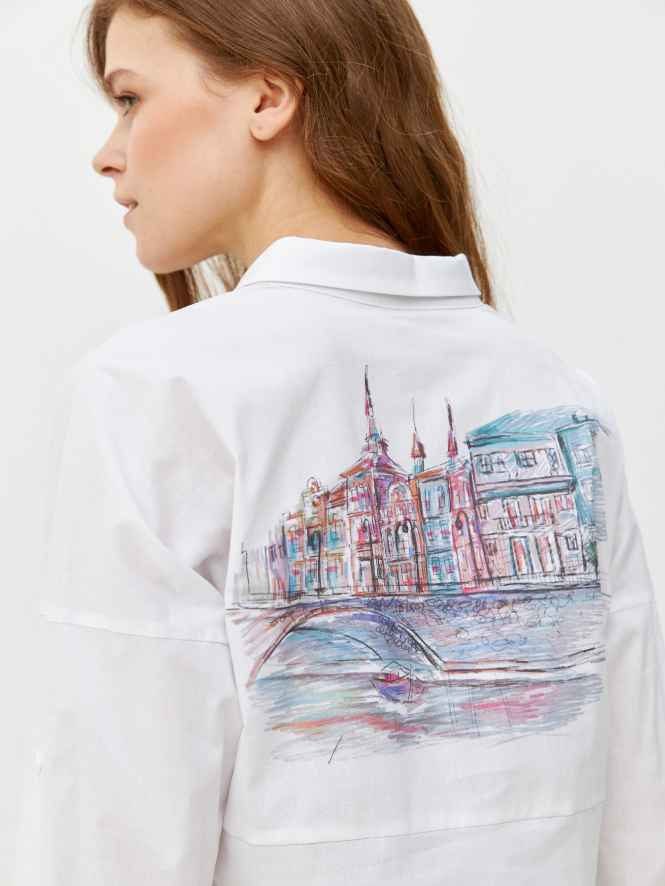 Рубашка повседневная RicaMare модель RM4074-23-10DB Фото