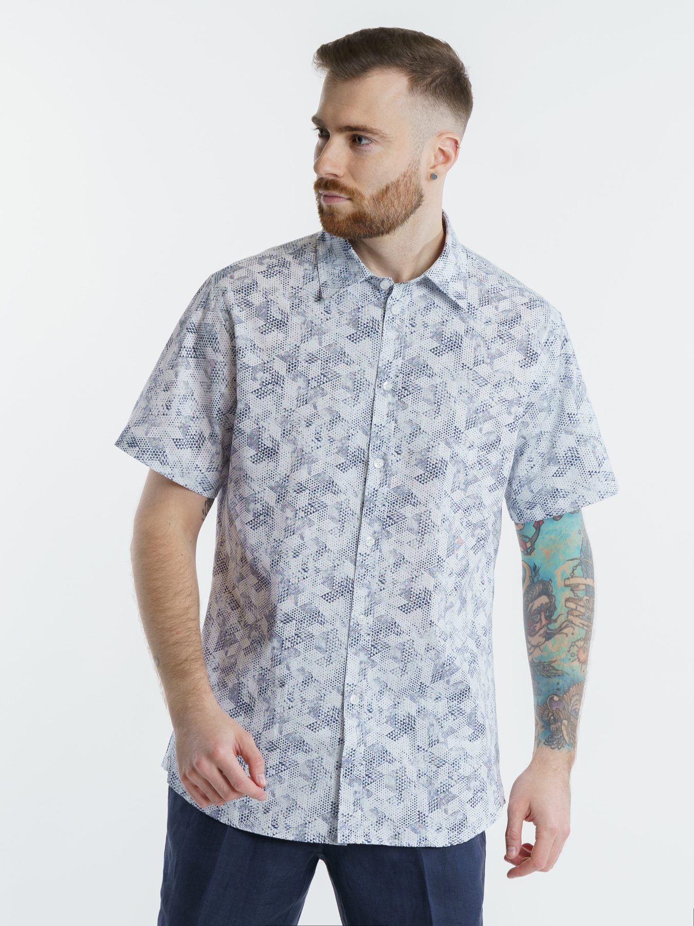 Рубашка повседневная Arber модель M04.04.07.321 Фото