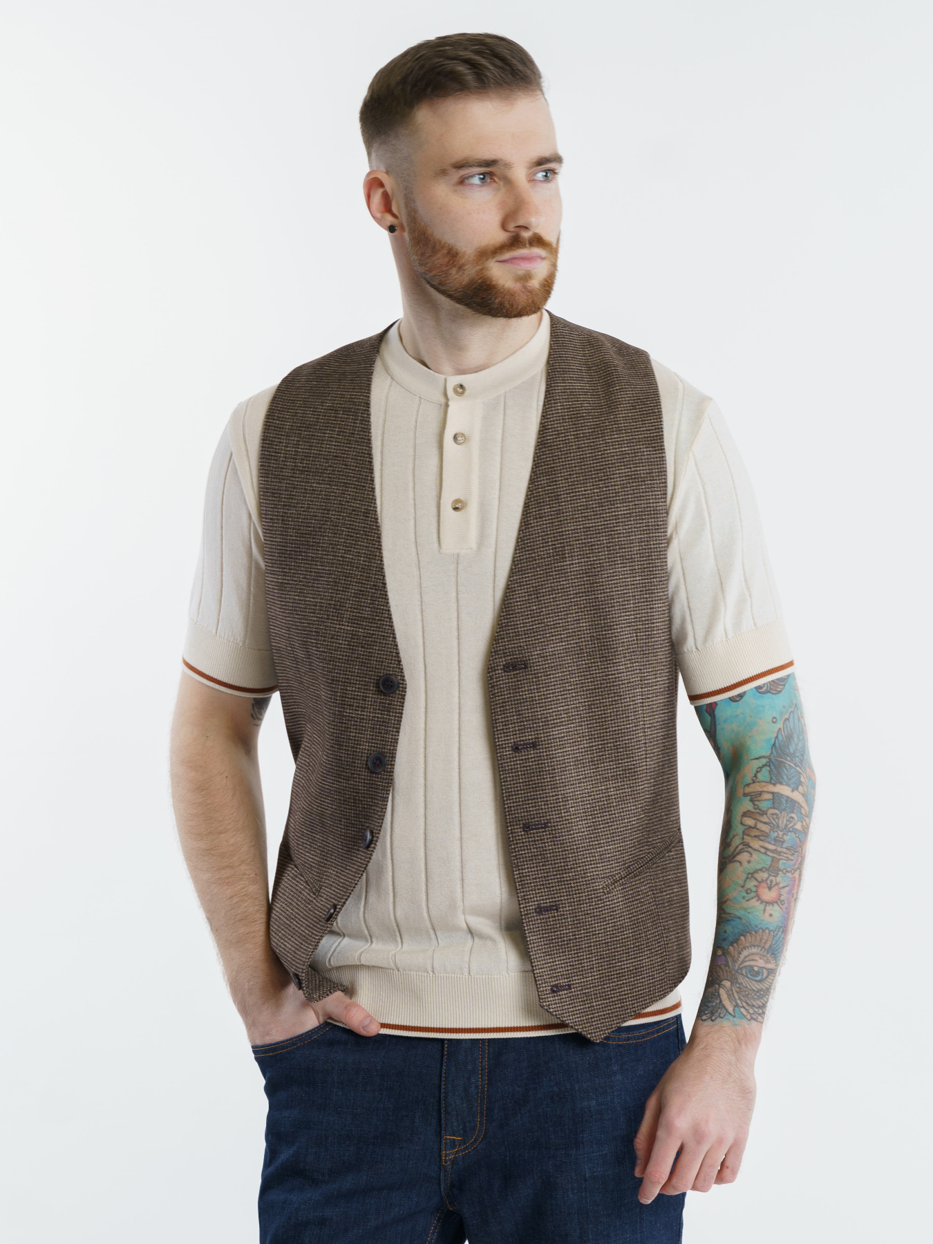 Жилет классический Arber модель M20.10.38.314 Фото