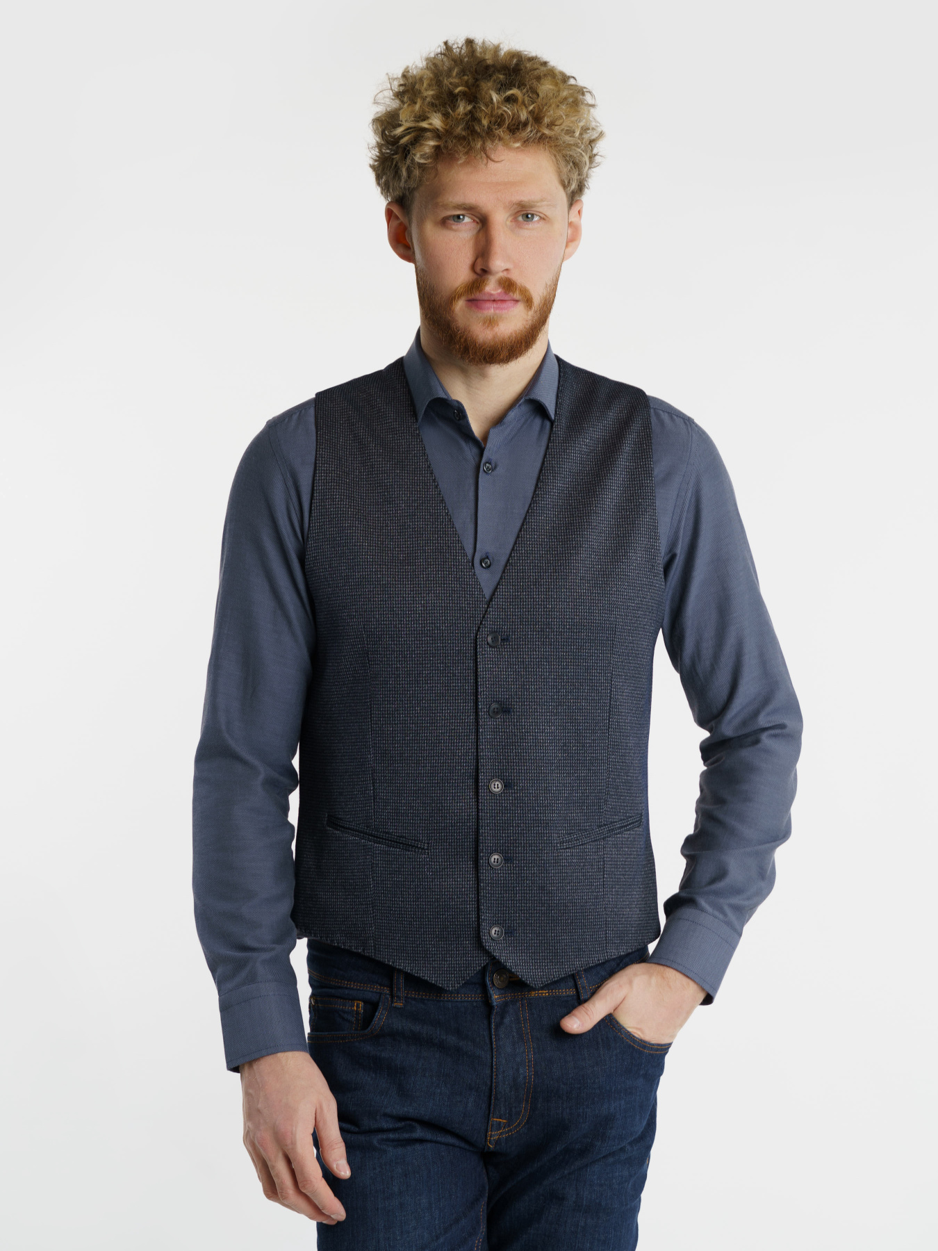 Жилет класичний Arber модель M20.31.10.312 Фото