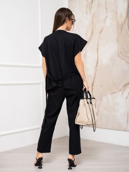 Костюм ISSA Plus модель 11933_black — фото 3 - INTERTOP