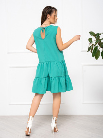 Сукня міні ISSA Plus модель 12796_green Фото