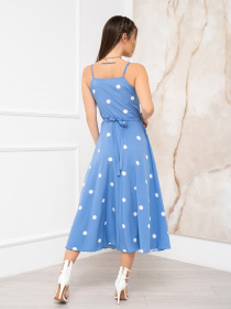 Сарафан ISSA Plus модель 13031_blue Фото