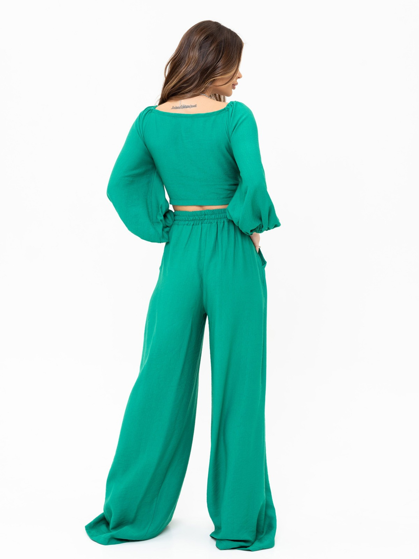 Костюм ISSA Plus модель 13902_green Фото