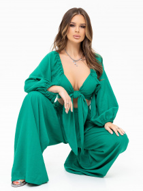 Костюм ISSA Plus модель 13902_green Фото