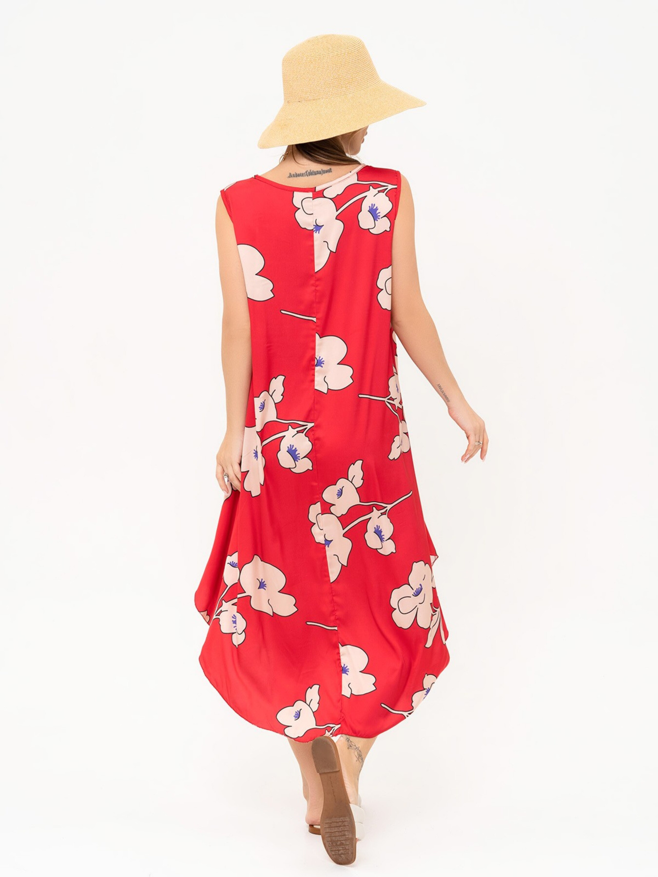 Сарафан ISSA Plus модель 13915_red Фото