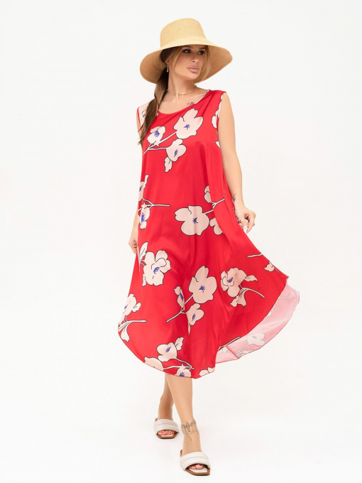 Сарафан ISSA Plus модель 13915_red Фото