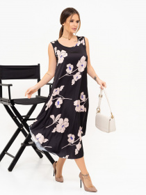 Сарафан ISSA Plus модель 13915_black Фото