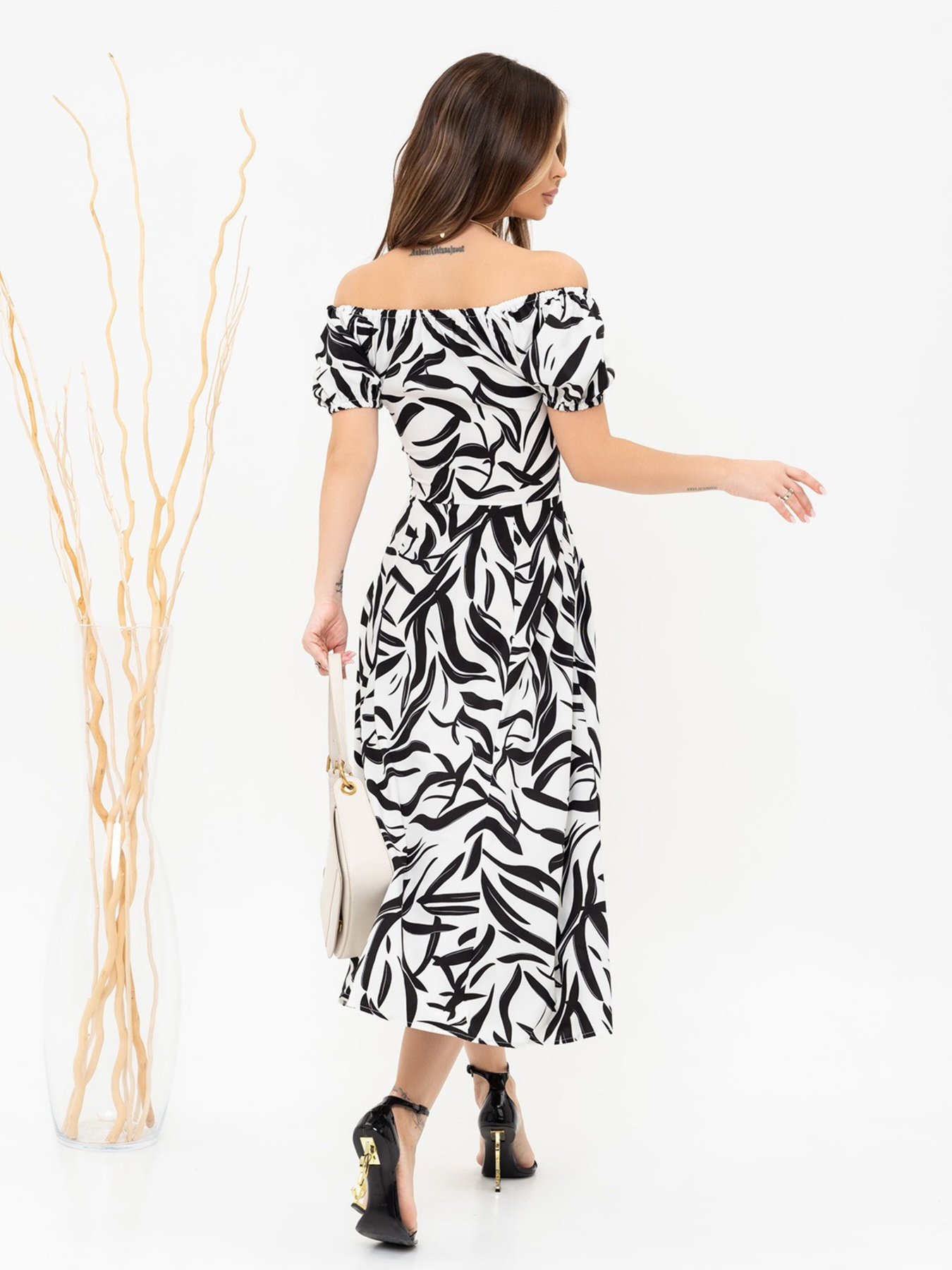 Платье макси ISSA Plus модель 13920_белый Платье макси ISSA Plus модель 13920_белый Фото