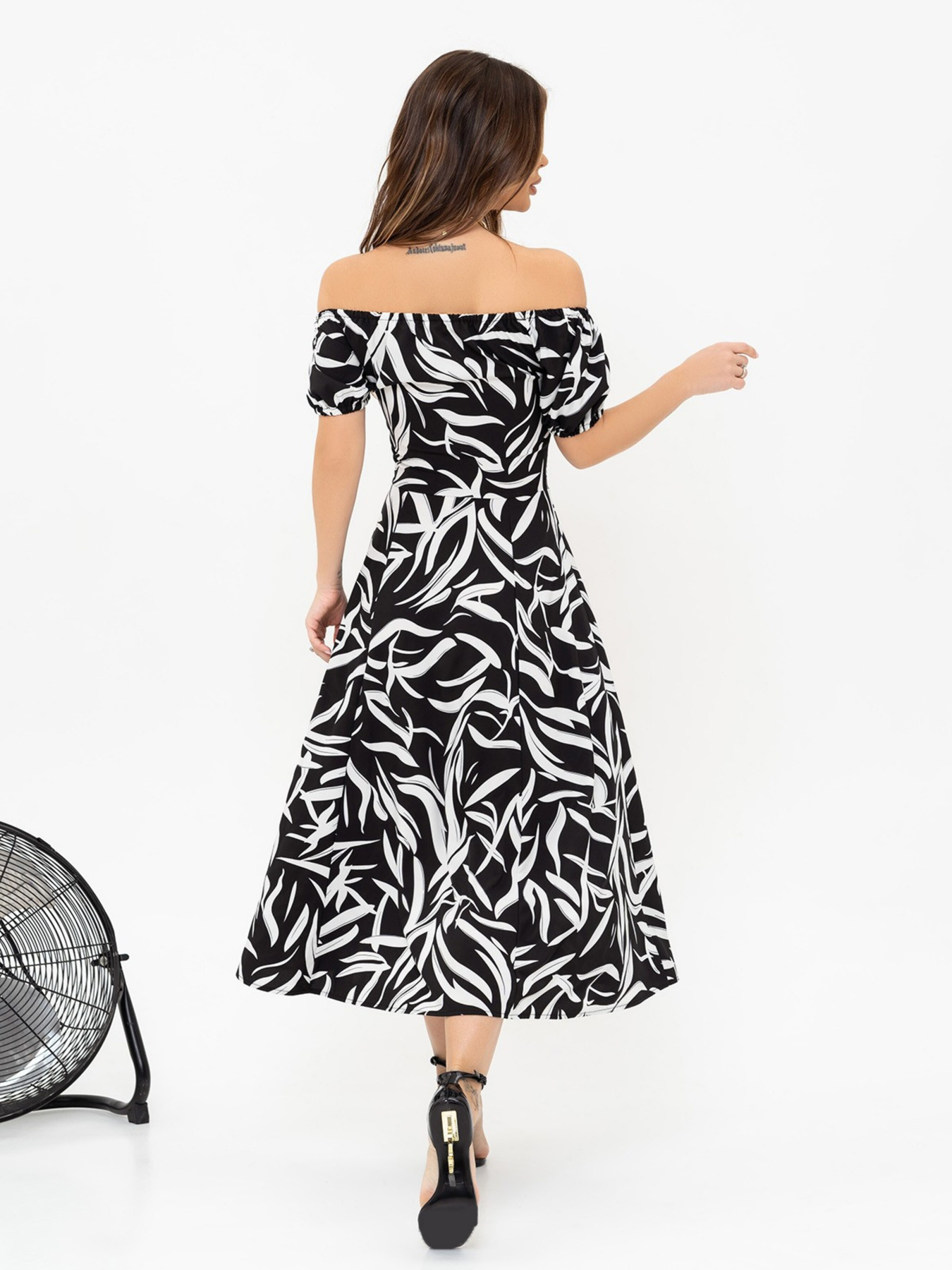 Сукня максі ISSA Plus модель 13920_black Фото