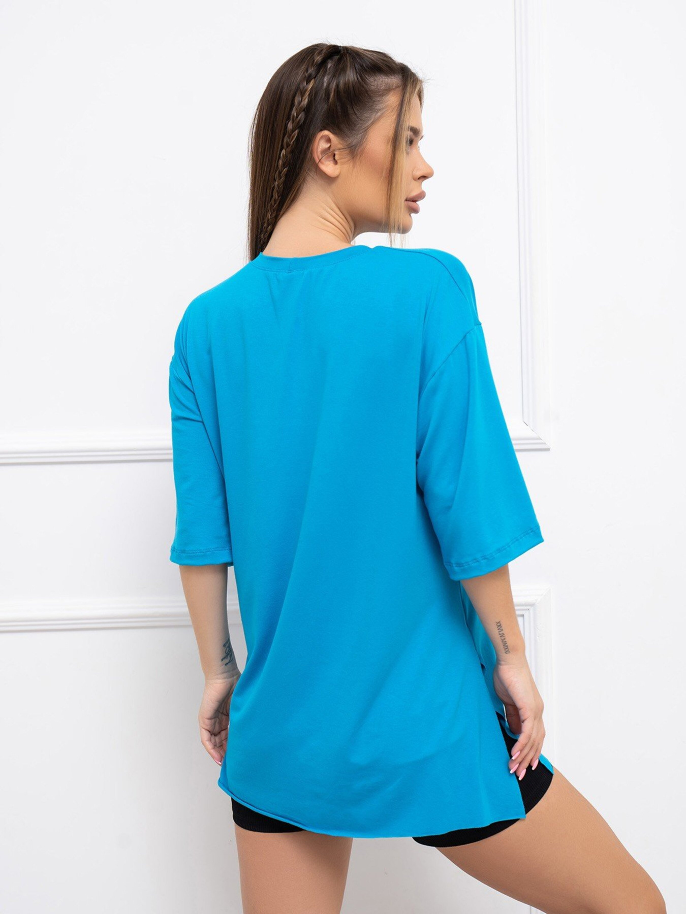 Футболка ISSA Plus модель 13930_blue Фото