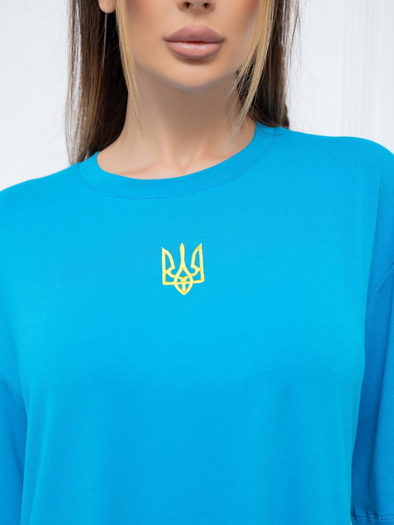 Футболка ISSA Plus модель 13930_blue Фото