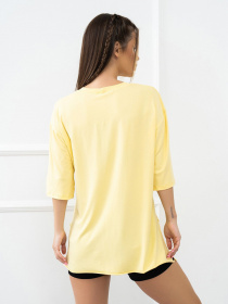 Футболка ISSA Plus модель 13930_yellow Фото