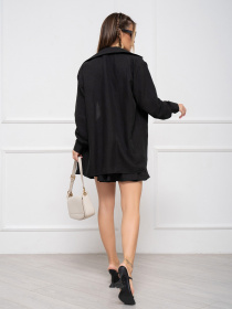 Повседневный костюм ISSA Plus модель 13931_black Фото