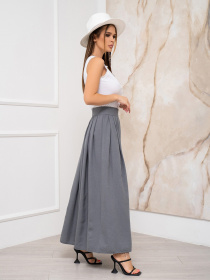 Юбка макси ISSA Plus модель 13938_grey Фото