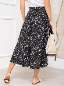 Юбка миди ISSA Plus модель 13942_black Фото