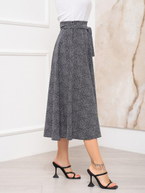 Юбка миди ISSA Plus модель 13949_black Фото