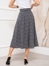 Юбка миди ISSA Plus модель 13949_black Фото