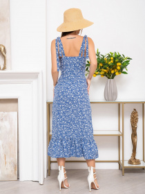 Сарафан ISSA Plus модель SA-270A_blue Фото