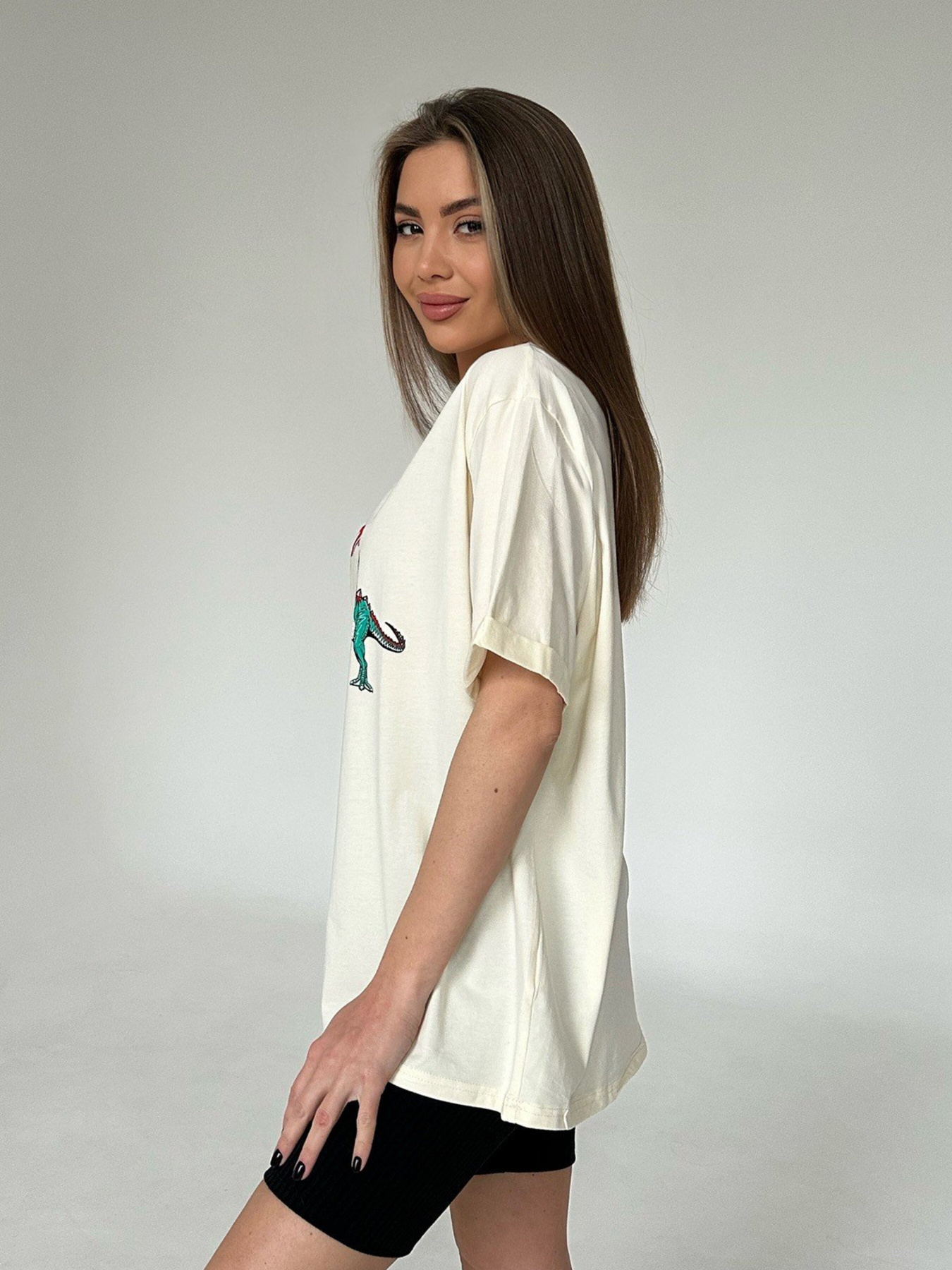 Футболка ISSA Plus модель WN20-444_beige Фото